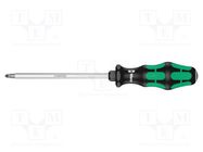 Screwdriver; Pozidriv®; assisted with a key; PZ3 WERA