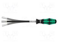 Screwdriver; 6-angles socket; with flexible shaft WERA