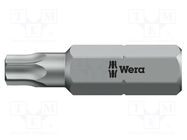 Screwdriver bit; Torx® with protection; T25H; Overall len: 25mm WERA