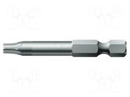 Screwdriver bit; Torx®; TX06; 1/4"; Overall len: 50mm WERA