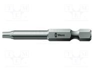 Screwdriver bit; Torx®; TX01; Overall len: 50mm WERA