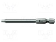 Screwdriver bit; Torx®; TX08; Overall len: 70mm WERA