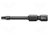 Screwdriver bit; square; RB2; Overall len: 50mm; Plating: diamond WERA