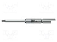 Screwdriver bit; Microstix®; 00; Overall len: 44mm WERA