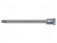 Socket; socket spanner,Torx®; Size: TX27; 1/4"; 100mm; Zyklop WERA