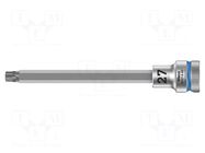 Socket; socket spanner,Torx®; Size: TX27; 3/8"; 107mm; Zyklop WERA