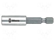 Holders for screwdriver bits; 1/4"; Overall len: 50mm WERA