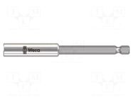 Holders for screwdriver bits; 1/4"; Overall len: 100mm WERA