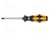 Screwdriver; Phillips; for impact,assisted with a key; PH2 WERA