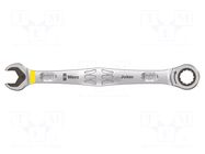 Wrench; combination spanner,with ratchet; 10mm WERA