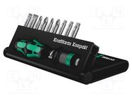 Kit: screwdrivers; Phillips,Pozidriv®,slot,Torx®; 9pcs. WERA