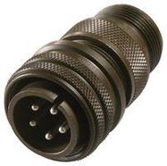 CIRCULAR CONNECTOR, PLUG, 18-11, CABLE