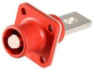 POWER ENTRY, RECEPTACLE, 120A, 1KV, RED