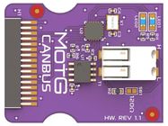 MOTG; CAN 2.0B; CAN; MCP2515,MCP2551; prototype board 4D Systems