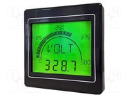 Meter: multifunction; digital,mounting,programmable; on panel TRUMETER