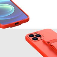 Rope case Gel Lanyard Cover Handbag Lanyard Xiaomi Redmi Note 9 Pro / Redmi Note 9S blue, Hurtel