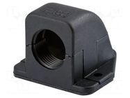 Connector; angular; PG11; IP65; polyamide; black; KF-G HUMMEL