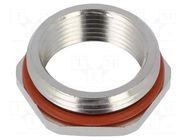 Reduction of threads for glands; Int.thread: M20; brass; nickel HUMMEL