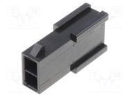 Connector: wire-wire; plug; male; Micro-Fit 3.0; 3mm; PIN: 2; 5A MOLEX