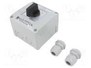 Switch: cam switch; Stabl.pos: 3; 16A; L-0-P; flush mounting; Pos: 3 SPAMEL