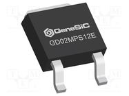 Diode: Schottky rectifying; SiC; SMD; 1.2kV; 2A; TO252-2; reel,tape GeneSiC SEMICONDUCTOR