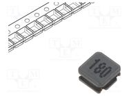 Inductor: wire; SMD; 18uH; 590mA; 0.559Ω; ±20%; 3x3x1.5mm WALSIN