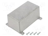 Enclosure: shielding; X: 60mm; Y: 111mm; Z: 54mm; aluminium; natural GAINTA