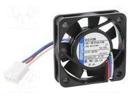 Fan: DC; axial; 12VDC; 40x40x10mm; 8.88m3/h; 26dBA; slide; 6000rpm 