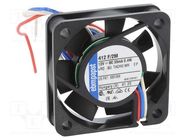 Fan: DC; axial; 12VDC; 40x40x10mm; slide 