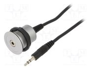 Headphone socket 3,5mm; 22mm; har-port; -25÷70°C; Ø22.3mm; IP20 HARTING