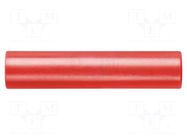 Adapter; red; 70VDC; 16A; 45mm; Insulation: polystyrol; 33VAC SCHÜTZINGER