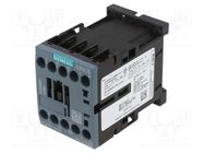 Contactor: 4-pole; NC x2 + NO x2; 230VAC; 9A; 3RT25; -25÷60°C; 690V SIEMENS