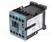 Contactor: 4-pole; NC x2 + NO x2; 230VAC; 12A; 3RT25; -25÷60°C SIEMENS