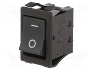 ROCKER; DPST-NO + DPST-NC; Pos: 2; OFF-ON; 10A/250VAC; 10A/300VDC NKK SWITCHES