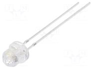 LED; RGB; 4.85mm; blinking; 3.8÷5VDC; 20mA; Lens: transparent OPTOSUPPLY