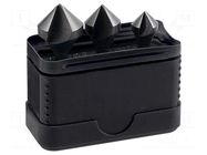 Countersink; 12.4÷20.5mm; metal,plastic; high speed steel; 3pcs. ALPEN-MAYKESTAG