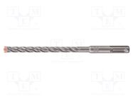 Drill bit; for concrete; Ø: 12mm; L: 260mm; metal; cemented carbide ALPEN-MAYKESTAG