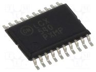 IC: digital; buffer,inverting,line driver; Ch: 8; SMD; TSSOP20; LCX 