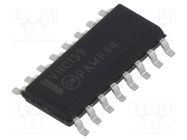 IC: digital; decoder,demultiplexer; Ch: 2; SMD; SO16; VHC; 2÷5.5VDC ONSEMI