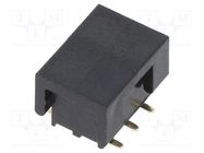 Connector: pin strips; socket; female; PIN: 6; vertical; 2mm; SMT CONNFLY