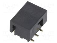 Connector: pin strips; socket; female; PIN: 6; vertical; SMT; 2mm CONNFLY