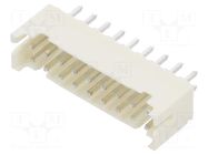 Connector: wire-board; socket; male; PIN: 18; 2A; 100V; straight; THT ADAM TECH