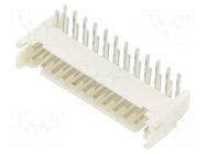 Connector: wire-board; socket; male; PIN: 24; 2A; 100V; angled; THT ADAM TECH