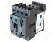 Contactor: 4-pole; NO x4; Auxiliary contacts: NO + NC; 24VAC; 690V SIEMENS