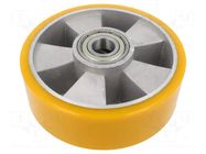 Transport wheel; Ø: 150mm; W: 50mm; 500kg; polyurethane; ALPU RADER