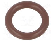 O-ring gasket; FPM; Thk: 3mm; Øint: 12mm; brown; -20÷200°C ORING USZCZELNIENIA TECHNICZNE