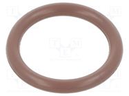 O-ring gasket; FPM; Thk: 3mm; Øint: 19mm; brown; -20÷200°C ORING USZCZELNIENIA TECHNICZNE