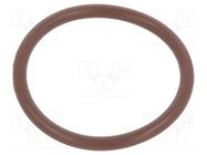 O-ring gasket; FPM; Thk: 2mm; Øint: 21mm; brown; -20÷200°C ORING USZCZELNIENIA TECHNICZNE