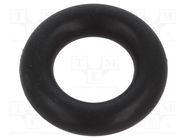 O-ring gasket; FPM; Thk: 3mm; Øint: 7mm; black; -20÷200°C 