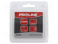 Staples; Width: 11.3mm; L: 6mm; 1000pcs. PROLINE